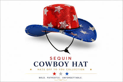 Sequin Cowboy Hat