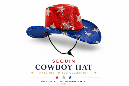 Sequin Cowboy Hat